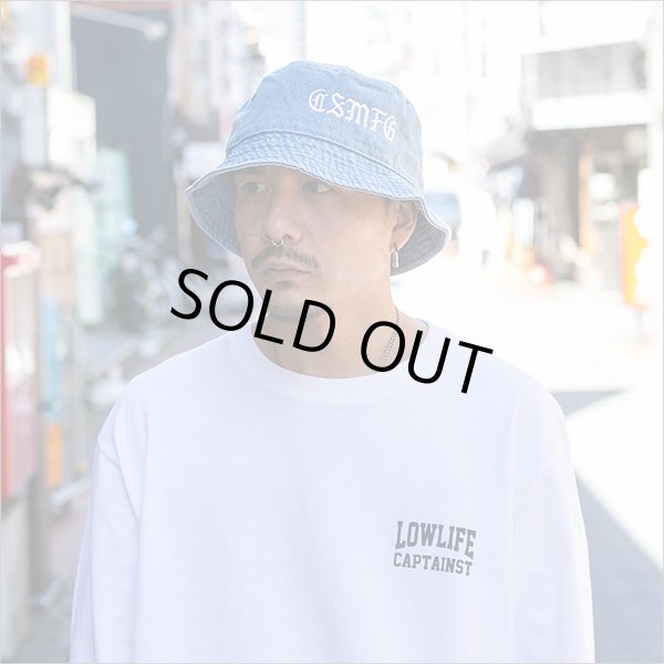 画像2: CAPTAIN STREET CSMFG バケットハット BLUE DENIM キャプテンストリート (2)