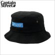 画像1: CAPTAIN STREET RC バケットハット BLACK キャプテンストリート (1)