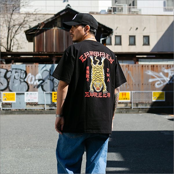 画像3: CAPTAIN STREET Tiger Tシャツ BLACK キャプテンストリート (3)
