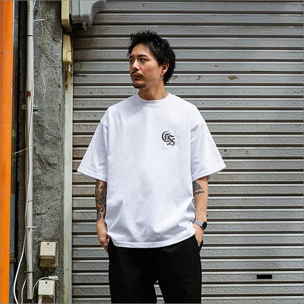 画像2: CAPTAIN STREET Classic CS ヘヴィーウェイトBIG Tシャツ WHITE キャプテンストリート (2)