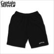 画像1: 【送料無料】CAPTAIN STREET CRN Logo ショーツ BLACK キャプテンストリート (1)