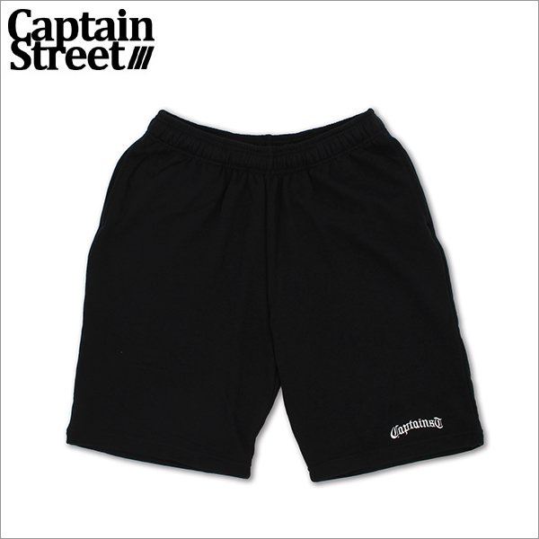 画像1: 【送料無料】CAPTAIN STREET CRN Logo ショーツ BLACK キャプテンストリート (1)