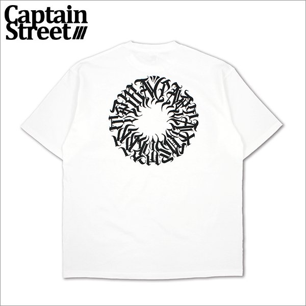 画像1: CAPTAIN STREET Terror ヘヴィーウェイトBIG Tシャツ WHITE キャプテンストリート (1)