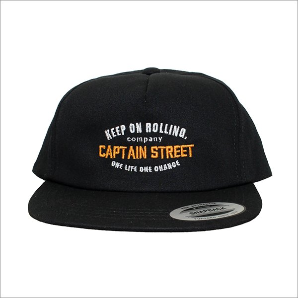 画像3: CAPTAIN STREET GS キャップ BLACK キャプテンストリート (3)