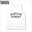 画像1: CAPTAIN STREET FO タンクトップ WHITE キャプテンストリート (1)