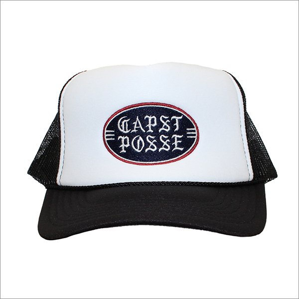 画像3: CAPTAIN STREET OLD POSSE メッシュキャップ BLACK/WHITE キャプテンストリート (3)