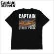 画像1: CAPTAIN STREET Rollin' Tシャツ BLACK キャプテンストリート (1)