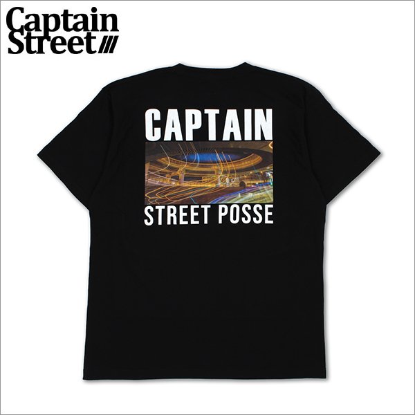画像1: CAPTAIN STREET Rollin' Tシャツ BLACK キャプテンストリート (1)
