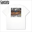画像1: CAPTAIN STREET Rollin' Tシャツ WHITE キャプテンストリート (1)