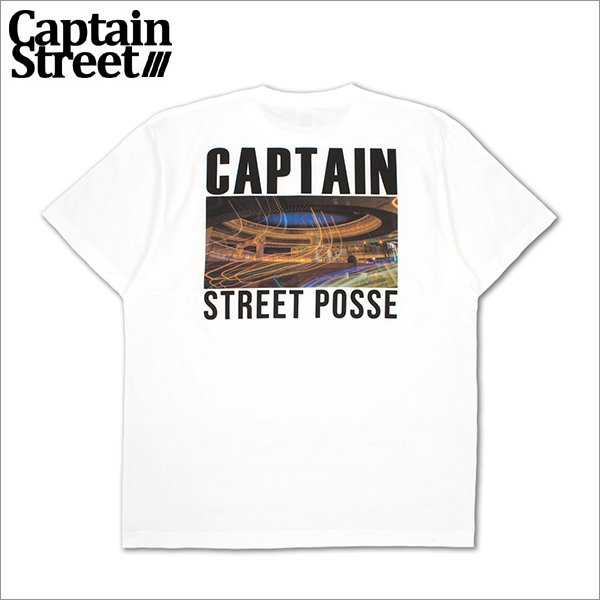 画像1: CAPTAIN STREET Rollin' Tシャツ WHITE キャプテンストリート (1)
