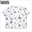画像1: 【送料無料】CAPTAIN STREET CIXEUR B/S コラボTシャツ WHITE キャプテンストリート (1)