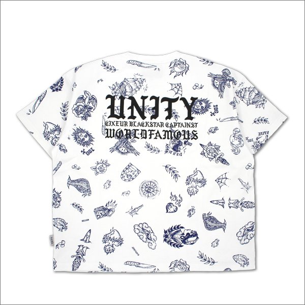 画像2: 【送料無料】CAPTAIN STREET CIXEUR B/S コラボTシャツ WHITE キャプテンストリート (2)