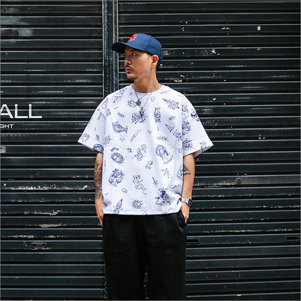 画像3: 【送料無料】CAPTAIN STREET CIXEUR B/S コラボTシャツ WHITE キャプテンストリート (3)