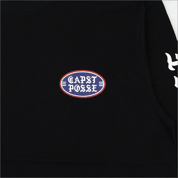 画像7: CAPTAIN STREET OLD POSSE L/S Tシャツ BLACK キャプテンストリート (7)