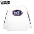 画像1: CAPTAIN STREET OLD POSSE L/S Tシャツ WHITE キャプテンストリート (1)