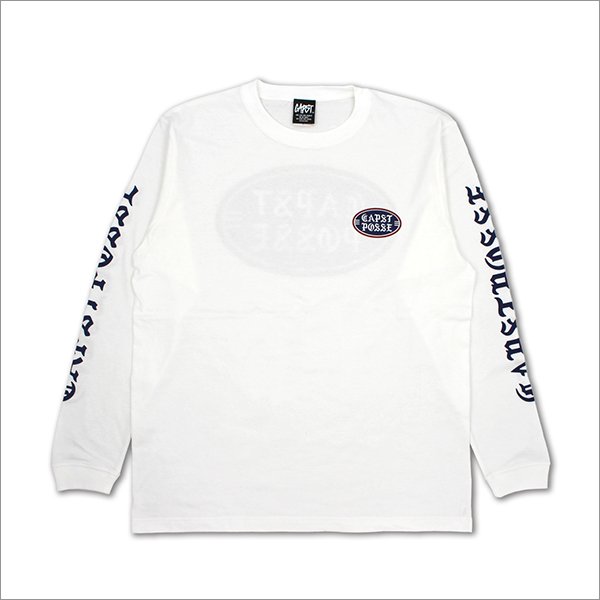 画像2: CAPTAIN STREET OLD POSSE L/S Tシャツ WHITE キャプテンストリート (2)