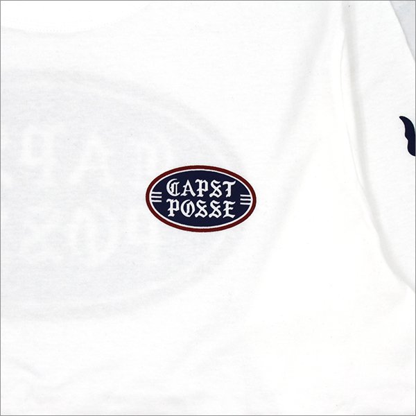 画像7: CAPTAIN STREET OLD POSSE L/S Tシャツ WHITE キャプテンストリート (7)