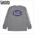 画像1: CAPTAIN STREET OLD POSSE L/S Tシャツ L.GRAY キャプテンストリート (1)