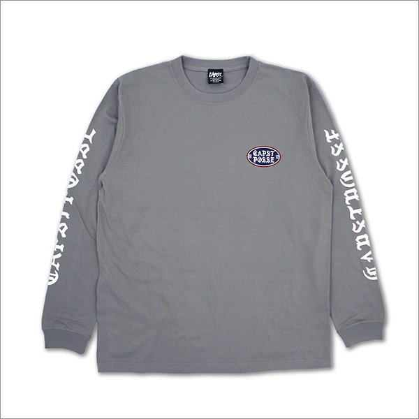 画像2: CAPTAIN STREET OLD POSSE L/S Tシャツ L.GRAY キャプテンストリート (2)