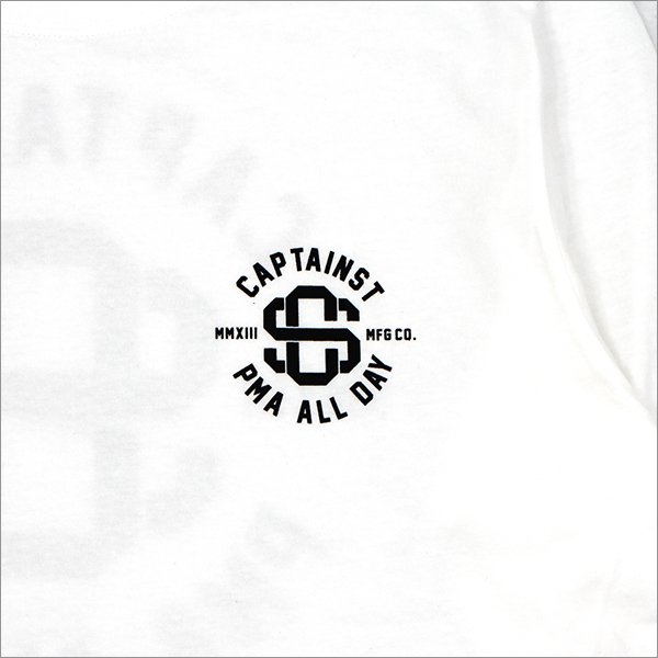 画像6: CAPTAIN STREET VIV L/S Tシャツ WHITE キャプテンストリート (6)