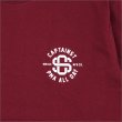 画像6: CAPTAIN STREET VIV L/S Tシャツ BURGUNDY キャプテンストリート (6)