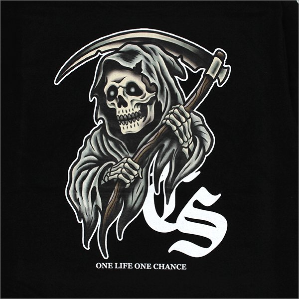 画像5: CAPTAIN STREET Reaper L/S Tシャツ BLACK キャプテンストリート (5)