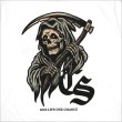 画像5: CAPTAIN STREET Reaper L/S Tシャツ WHITE キャプテンストリート (5)