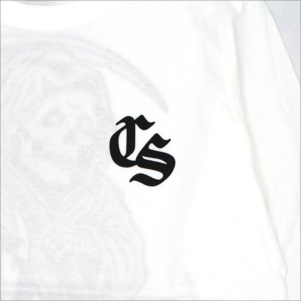 画像6: CAPTAIN STREET Reaper L/S Tシャツ WHITE キャプテンストリート (6)