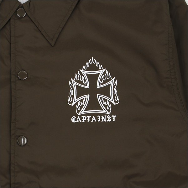 画像6: 【送料無料】CAPTAIN STREET BANDANA コーチJKT BROWN キャプテンストリート (6)