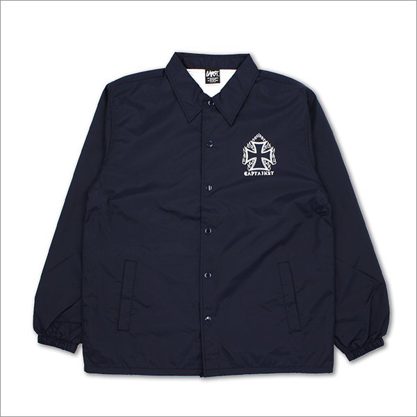 画像2: 【送料無料】CAPTAIN STREET BANDANA コーチJKT NAVY キャプテンストリート (2)