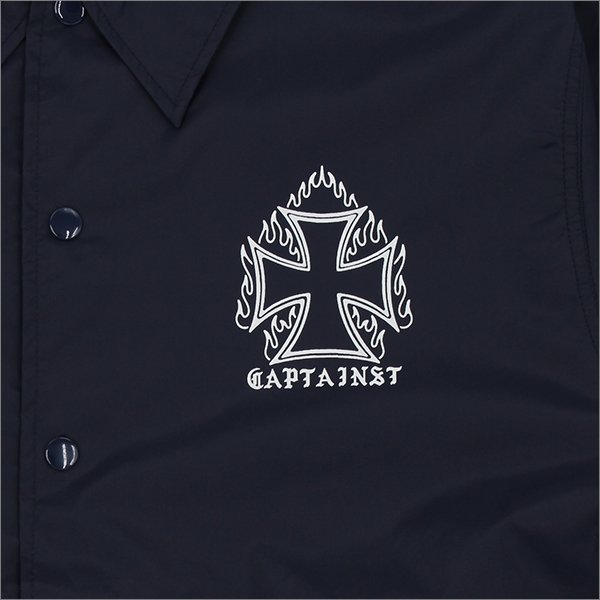 画像6: 【送料無料】CAPTAIN STREET BANDANA コーチJKT NAVY キャプテンストリート (6)