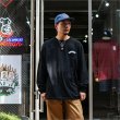 画像4: CAPTAIN STREET RF L/S Tシャツ BLACK キャプテンストリート (4)