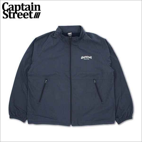 画像1: 【送料無料】CAPTAIN STREET CRN Logo Track JKT BLUE キャプテンストリート (1)