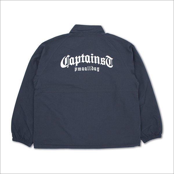 画像2: 【送料無料】CAPTAIN STREET CRN Logo Track JKT BLUE キャプテンストリート (2)