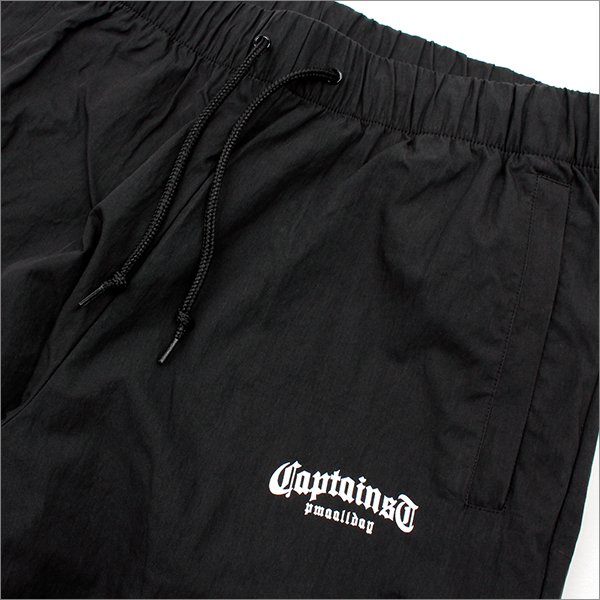 画像3: 【送料無料】CAPTAIN STREET CRN Logo Track Pants BLACK キャプテンストリート (3)