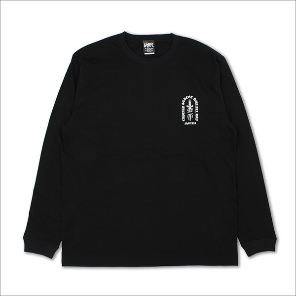 画像2: CAPTAIN STREET Dagger L/S Tシャツ BLACK キャプテンストリート (2)