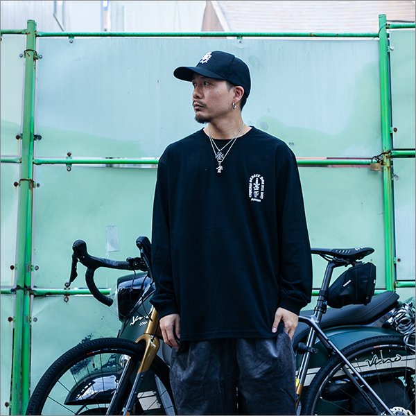 画像4: CAPTAIN STREET Dagger L/S Tシャツ BLACK キャプテンストリート (4)