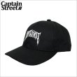 画像1: CAPTAIN STREET ags キャップ BLACK キャプテンストリート (1)