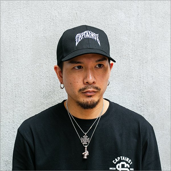 画像2: CAPTAIN STREET ags キャップ BLACK キャプテンストリート (2)