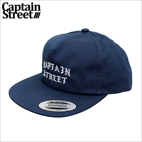 画像1: CAPTAIN STREET FO キャップ NAVY キャプテンストリート (1)