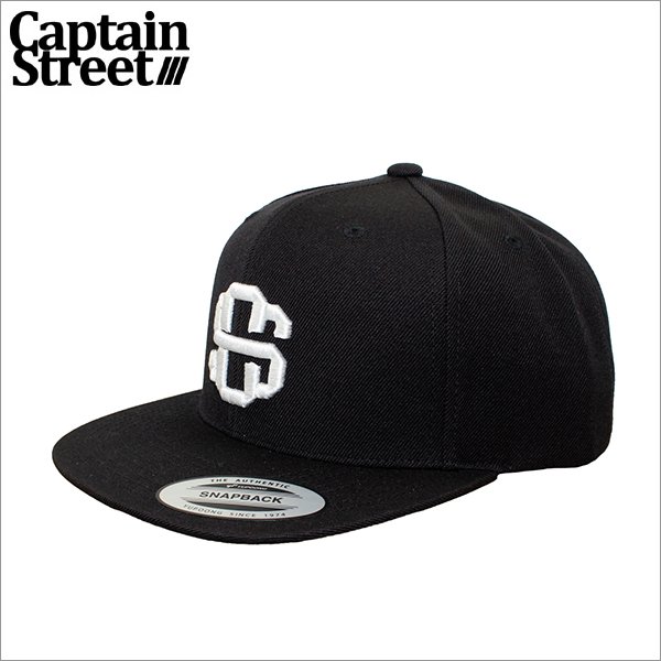 画像1: CAPTAIN STREET eighty スナップバックキャップ BLACK キャプテンストリート (1)