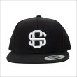 画像3: CAPTAIN STREET eighty スナップバックキャップ BLACK キャプテンストリート (3)