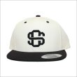 画像3: CAPTAIN STREET eighty スナップバックキャップ BLACK/WHITE キャプテンストリート (3)