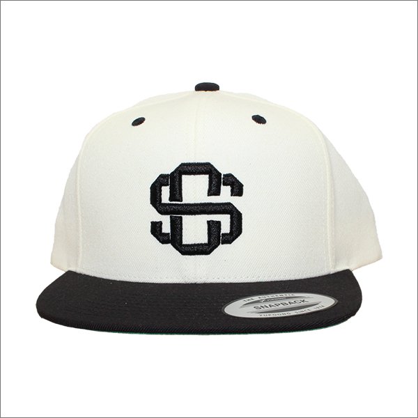 画像3: CAPTAIN STREET eighty スナップバックキャップ BLACK/WHITE キャプテンストリート (3)