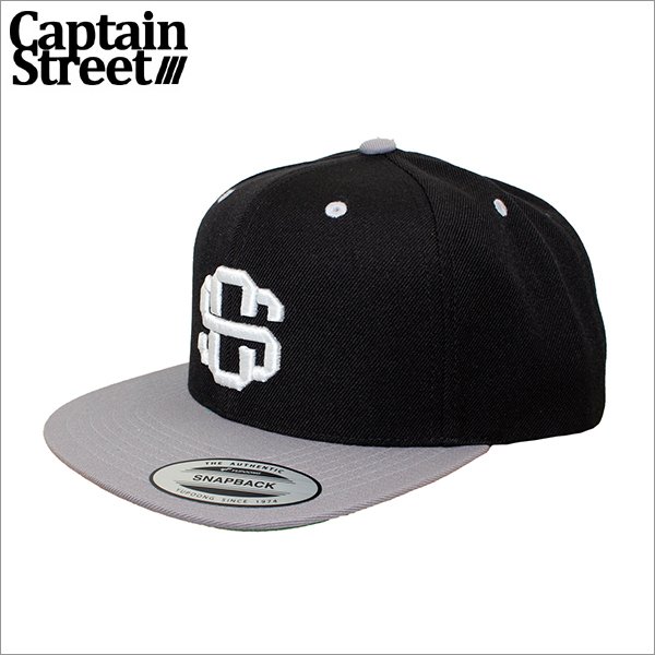 画像1: CAPTAIN STREET eighty スナップバックキャップ GRAY/BLACK キャプテンストリート (1)