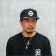画像2: CAPTAIN STREET eighty スナップバックキャップ GRAY/BLACK キャプテンストリート (2)