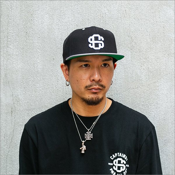 画像2: CAPTAIN STREET eighty スナップバックキャップ GRAY/BLACK キャプテンストリート (2)