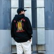 画像3: 【送料無料】CAPTAIN STREET Tiger P/Oパーカー BLACK キャプテンストリート (3)