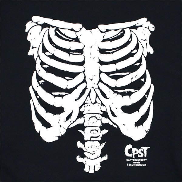 画像3: 【送料無料】CAPTAIN STREET Bone クルーネックスウェット NAVY キャプテンストリート (3)
