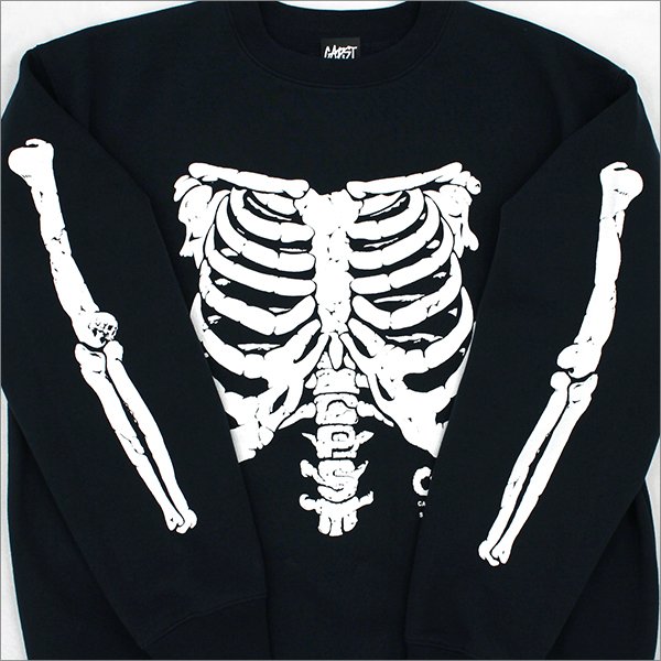 画像4: 【送料無料】CAPTAIN STREET Bone クルーネックスウェット NAVY キャプテンストリート (4)
